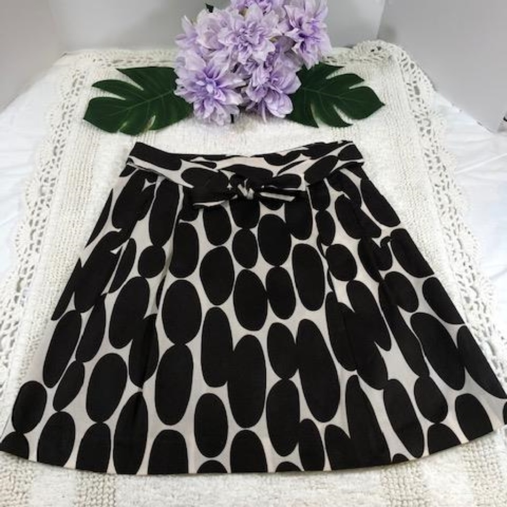 Ann Taylor 2P Misses 100% Cotton Flared Skirt